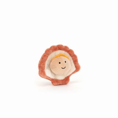 Jellycat Sensational Seafood Scallop Australia | 370598QZN